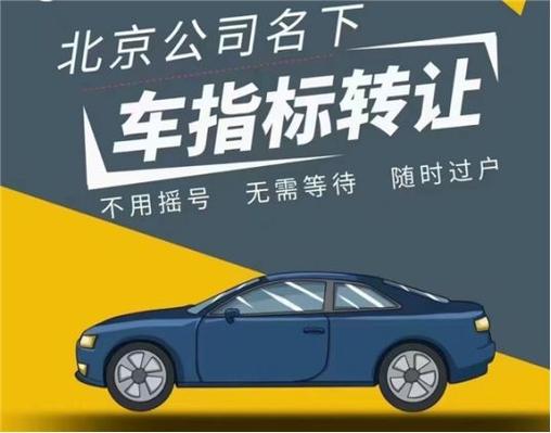 一个北京租车牌转让公司？【24H办理】