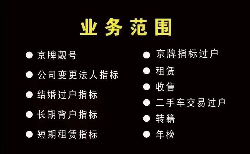 一个北京指标京牌出租大概多少钱？办理流程解析