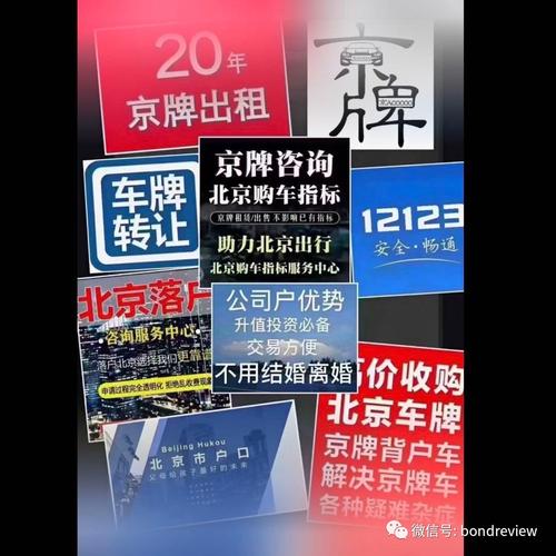 一个北京租车牌照出租大概多少钱？专项服务